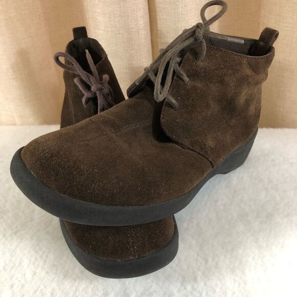 Keds Brown Suede Ankle Booties 6.5 - Picture 3 of 9